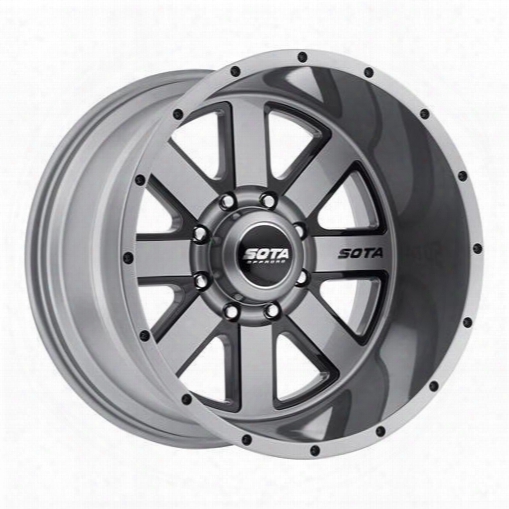 Sota Offroad A.w.o.l., 20x9 With 5 On 5.5 Bolt Pattern - Anthra-kote Black 569ab-20956_00 Sota Offroad Wheels