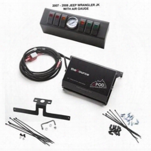 Spod Spod 6 Switch Double Led Switches Source System With Air Gauge - 610-07lt-leda 610-07lt-leda Switch Pods