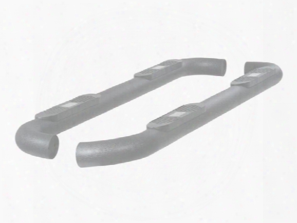 Aries Offroad Aries Offroad Aluma Lite Big Step 4 Inch Nerf Bars (textured Black) - Al232012 Al232012 Nerf Steps