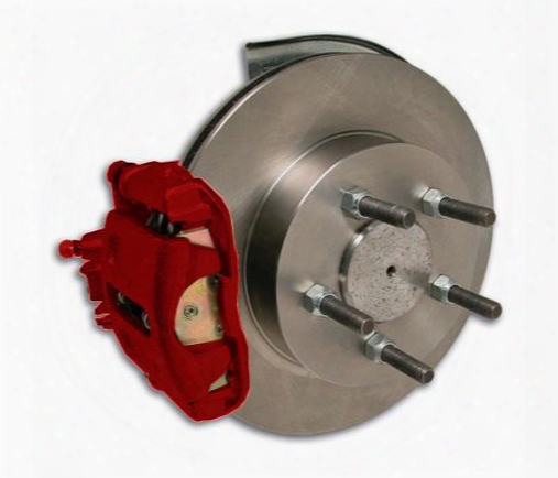 Stainless Steel Brakes Stainless Steel Brakes Disc Brake Conversion Kit (red) - A130-2r A130-2r Disc Brake Conversion Kits