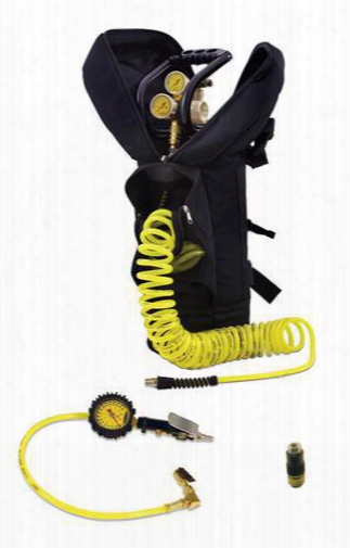 Power Tank Power Tank 10lb. Track Pack Package B System (yellow) - Tp10-5250-yl Tp10-5250-yl Compressed Air System