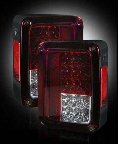 Recon Recon Led Tail Lights - 264234rd 264234rd Tail & Brake Lights