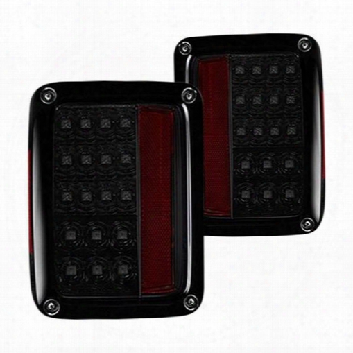 Recon Recon Led Tail Lights - 264234bk 264234bk Tail & Brake Lights