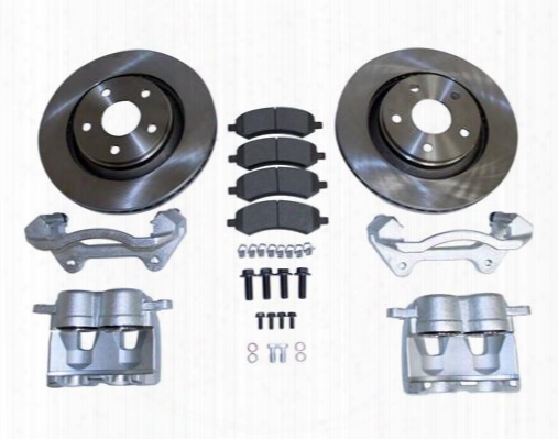 Rt Off-road Crown Automotive Front Big Brake Kit - Rt31046 Rt31046 Disc Brake Pad And Rotor Kits
