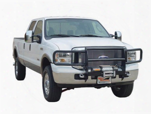 Mile Marker Mile Marker Extreme Ll Grille Guard With Winch Mount (black) - 50-34619 50-34619 Grille Guards