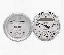 Auto Meter Auto Meter Old Tyme White Quad Gauge/Tach/Speedo Kit - 1620 1620 Gauge Set