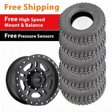 Genuine Packages Pro Comp Xtreme Mt2, 305/65r17 And La Paz Series 29, 17x8.5 - Package Set Of 5 - Tirepkg224 Tirepkg224 Tire And Wheel Packages