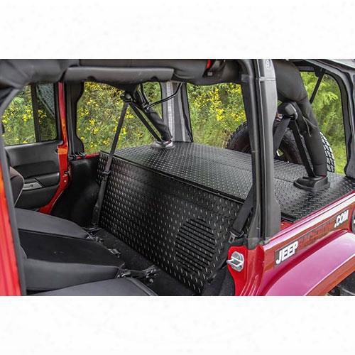 Jeep Backbone Jeep Backbone Security Enclosure - Bb-jk-07-10-tp Bb-jk-07-10-tp Cargo Area Security Cover