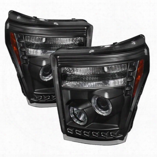 Spyder Auto Grroup Spyder Auto Group Halo Led Projector Headlights - 5070272 5070272 Headlights, Housings And Conversions