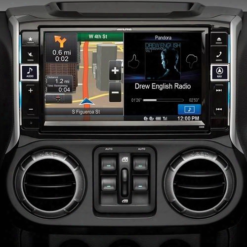 Alpine Alpine 9 Inch In-dash Restyle Audio System With Siriusxm Tuner - X009-wrasxm X009-wrasxm Audio & Multimedia Receivers
