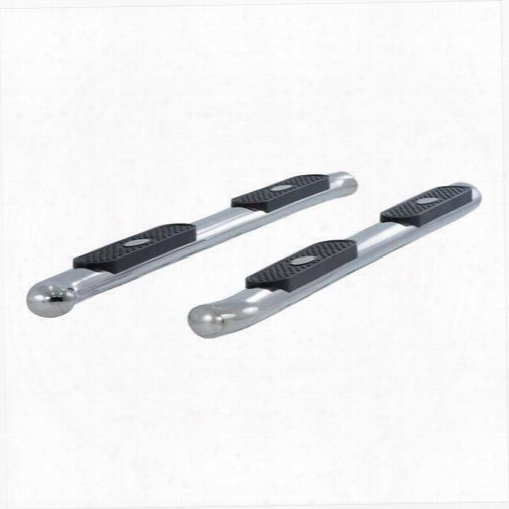 Aries Offroad Aries Offroad The Standard 4 Inch Oval Nerf Step Bars (stainless Steel) - S223016-2 S223016-2 Nerf Steps