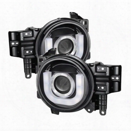 Spyder Auto Group Spyder Auto Group Projector Headlights (black) - 5075314 5075314 Headlights, Housings And Conversions