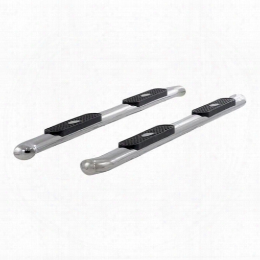 Aries Offroad Aries Offroad The Standard 4 Inch Oval Nerf Step Bars (polished Stainless) - S224045-2 S224045-2 Nerf Steps