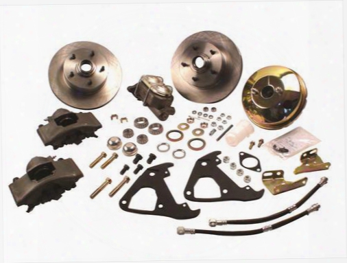 Stainless Steel Brakes Stainless Steel Brakes Drum To Disc Brake Conversion Kit (anodized) - A123-23 A123-23 Disc Brake Conversion Kits