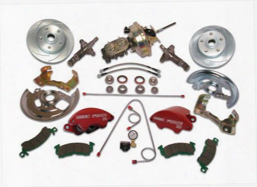 Stainless Steel Brakes Stainless Steel Brakes Supertwin 2-piston Drum To Disc Brake Conversion Kit (anodized) - A123-1a A123-1a Disc Brake Conversion