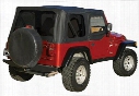 Rampage Rampage Replacement Soft Top (Black Diamond) - 99535 99535 Soft Tops