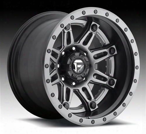 Mht Fuel Offroad Wheels Mht Fuel Offroad Hostage, 20x10 Wheel With 8 On 170 Bolt Pattern - Gun Metal Matte - D23220001747 D23220001747 Mht Fuel Off Ro