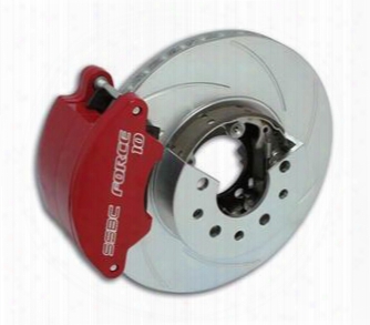 Stainless Steel Brakes Stainless Steel Brakes 2-piston Drum To Disc Brake Conversion Kit (red) - A123-6r A123-6r Disc Brake Conversion Kits