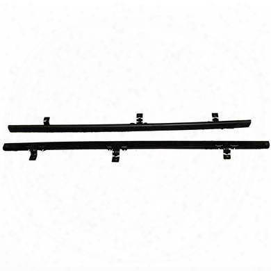 Jeep Jeep Rubicon Style Rock Rails (black) - 82210586 82210586 Rock Sliders And Guards