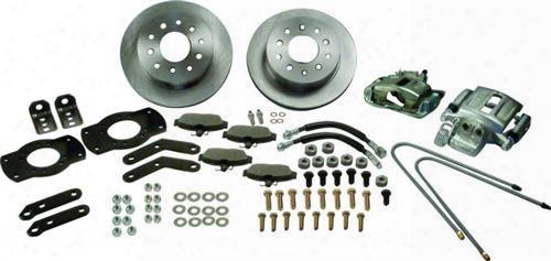 Stainless Steel Brakes Stainless Steel Brakes Disc Brake Conversion Kit (black) - A125-3bk A125-3bk Disc Brake Conversion Kits