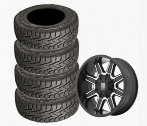 Genuine Packages Toyo 35x12.50r22 Open Country And Xd823 Wheel 22x10 Package - Set Of 4 - Tirepkg283 Tirepkg283 Tire And Wheel Packages