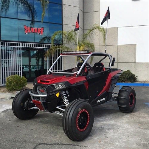 Sdr Motorsports Sdr Motorsports Xpr-2 Sport Shorty Cage W/ Light Pocket - 710506-p 710506-p Utv Roll Cage