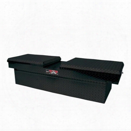 Westin Westin Brute Pro Series Gull Wing Crossover Tool Box - 80-rb158gw-b 80-rb158gw-b Truck Bed Rail To Rail Toolbox