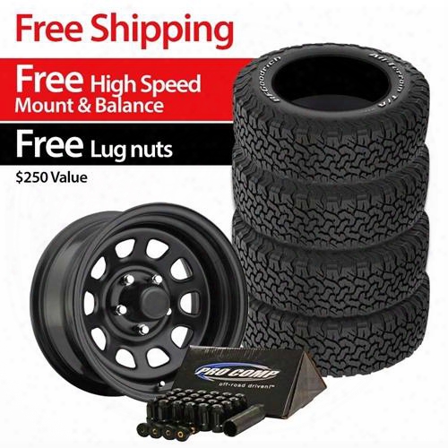 Genuine Packages Bf Goodrich All-terrain T/a K02 315/70r17 Tires Anr Trail Master Series 5 17x9 Wheels - Set Of 4 - Tirepkg305 Tirepkg305 Tire And Whe