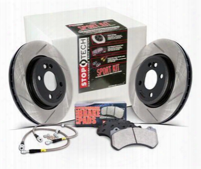 Power Slot Power Slot Stoptech Sport Brake Kit - 978.34024 978.34024 Disc Brake Pad And Rotor Kits