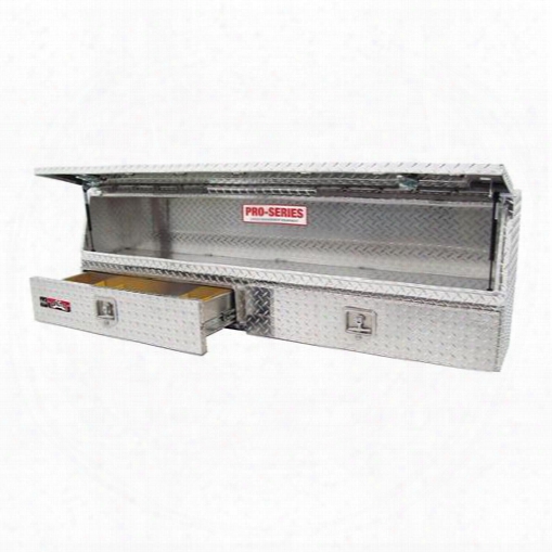 Westin Westin Brute Pro Series Contractor Top Sider Tool Box - 80-tbs200-48-b 80-tbs200-48-b Truck Bed Side Rail Tool Box