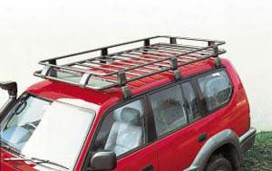 Arb 4x4 Accessories Arb Steel Roof Rack Basket With Mesh Floor - 3800010m 3800010m Roof Rack