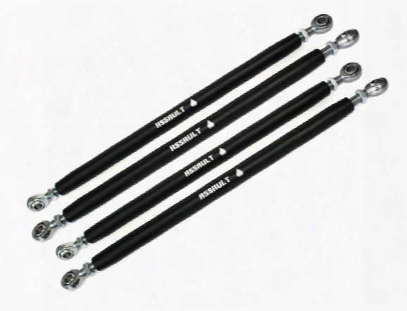 Assault Industries Assault Industries Hd Barrel Radius Rods - Black - 201010rr0421 201010rr0421 Utv Radius Rods