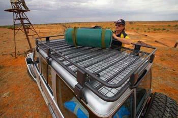 Arb 4x4 Accessories Arb Steel Roof Rack Basket With Mesh Floor - 3800040m 3800040m Roof Rack