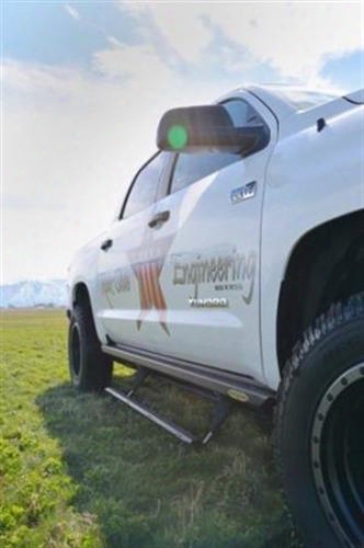Rock Slide Engineering Rock-slide Engineering Rock-slider (black) - Bd-ss-100-chev Bd-ss-100-chev Rock Sliders And Guards