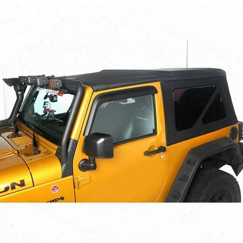 Rugged Ridge Rugged Ridge Sailcloth Replacement Soft Top (black Diamond) - 13737.01 13737.01 Soft Tops