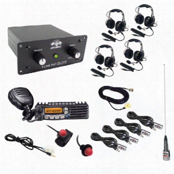 Pci Race Radios Pci Race Radios Ultimate 4 Seat Package With Headsets - 1128 1128 Utv Communications