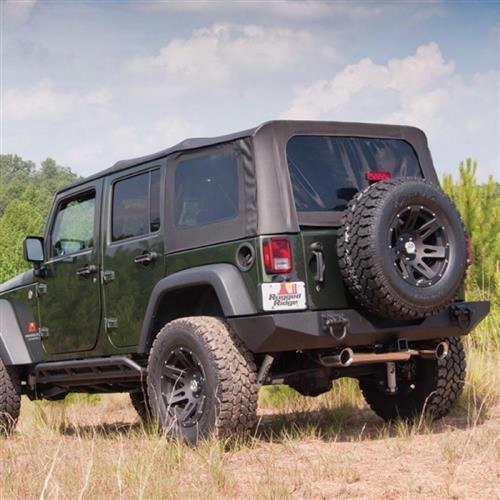 Rugged Ridge Rugged Ridge Xhd Replacement Soft Top With Spring Assist And Tinted Windows (black Diamond) - 13741.11 13741.11 Soft Tops