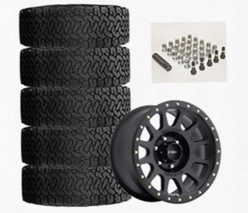 Genuine Packages Bf Goodrich All-terrain T/a Ko2 35x12.50r17 And Method Racing Nv 17x8.5 Wheel Package - Set Of 5 - Tirepkg60 Tirepkg60 Tire And Wheel