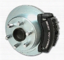 Stainless Steel Brakes Stainless Steel Brakes Super TRKR1 1-Piston Drum to Disc Brake Conversion Kit (Black) - A126-3BK A126-3BK Disc Brake Conversion