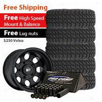 Genuine Packages Pro Comp Xtreme Mt2 Tire 315/70r17 And Pro Comp Series 7069 Wheel 17x9 Package - Set Of 5 - Tirepkg76 Tirepkg76 Tire And Wheel Packag