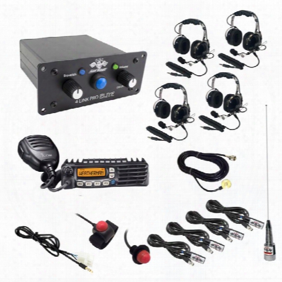 Pci Race Radios Ultimate 4 Seat Package With Bluetooth 2495 Utv Communications
