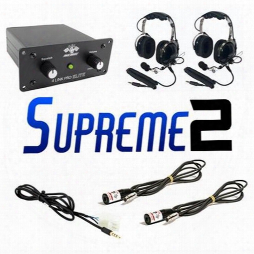 Pci Race Radios Supreme 2 Package - Dsp + Bluetooth 2504 Utv Communications