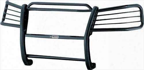 Westin Westin Sportsman 1-piece Grille Guard (black) - 40-2505 40-2505 Grille Guards