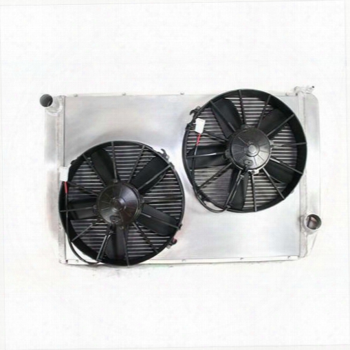 Griffin Thermal Products Griffin Thermal Products Performance Radiator/fan Kit - Cu-55272-01 Cu-55272-01 Radiator Electric Fan Combination Kit