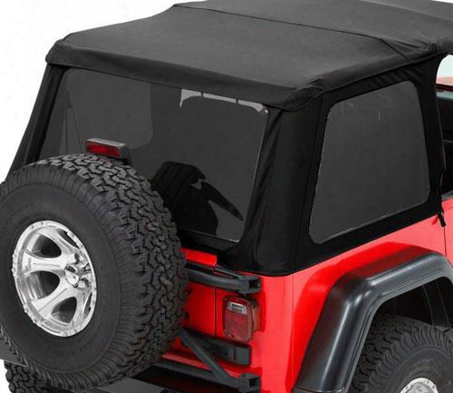 Bestop Bestop Tinted Window Kit (matte Black Twill) - 58440-17 58440-17 Window Kits