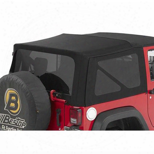 Bestop Bestop Tinted Window Kit (matte Black Twill) - 58442-17 58442-17 Window Kits