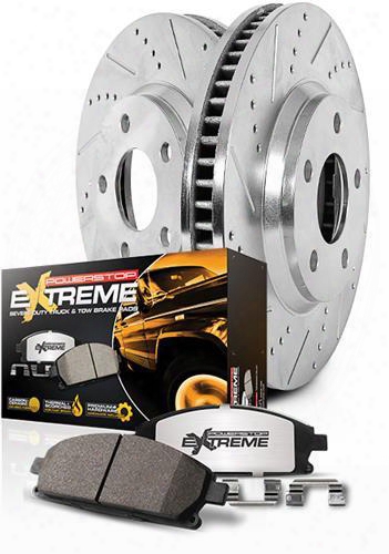 Power Stop Power Stop Z36 Severe-duty Truck And Tow 1-click Brake Kit - K6249-36 K6249-36 Disc Brake Pad And Rotor Kits