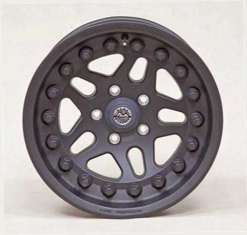 Hutchinson Wheels Hutchinson D.o.t. Beadlock, 15x8 Wheel With 5 On 4.5 Bolt Pattern - Black - 60635-017-01 60635-017-01 Hutchinson Wheels