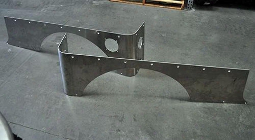 Poison Spyder Customs Aluminum Crusher Corners 15-04-040-alum Body Corner Guard