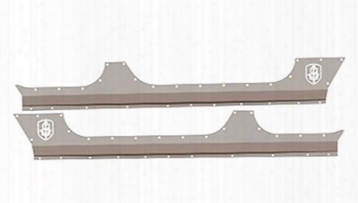 Road Armor Road Arm Or Bodyarmor Rocker Panel (4 Door) (bare Steel) - Jk300 Jk300 Rock Sliders And Guards